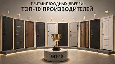 Рейтинг входных дверей: Топ-10 производителей
