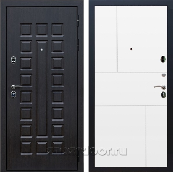 Входная металлическая дверь Сенатор 3К Премиум ФЛ-290 (Венге / Белый матовый)