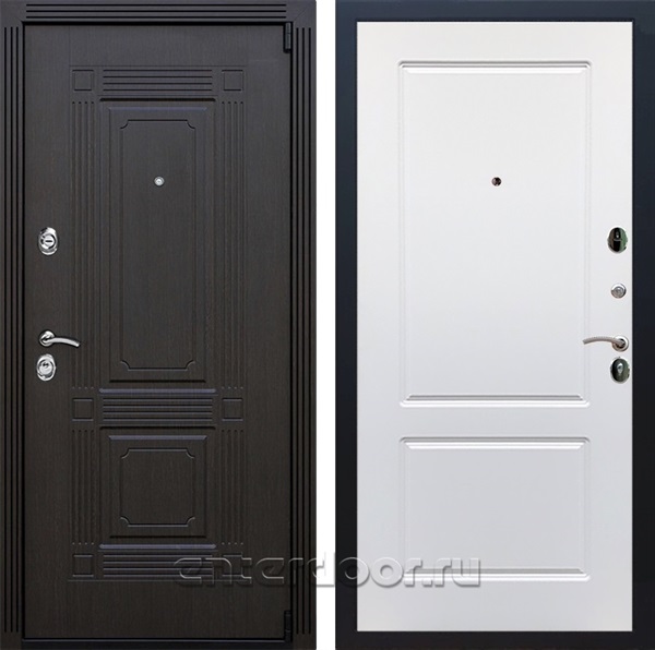 Входная дверь Армада Эстет 3к ФЛ-117 (Венге / Белый матовый) - фото 102207