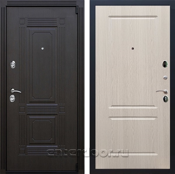 Входная дверь Армада Эстет 3к ФЛ-117 (Венге / Дуб беленый) - фото 102218