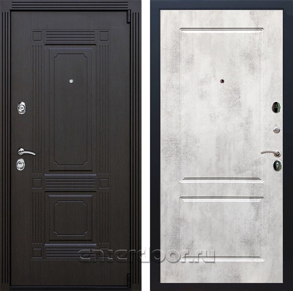 Входная дверь Армада Эстет 3к ФЛ-117 (Венге / Бетон светлый) - фото 102220