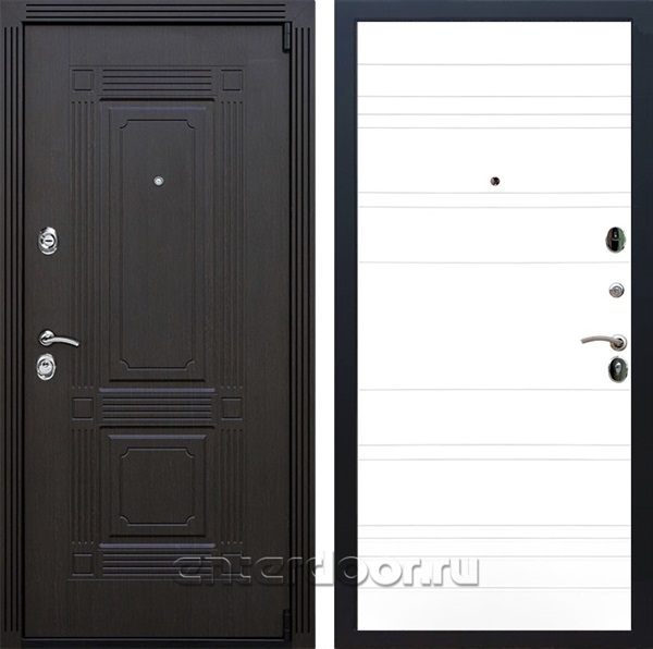 Входная дверь Армада Эстет 3к ФЛ-14 (Венге / Белый матовый) - фото 102249