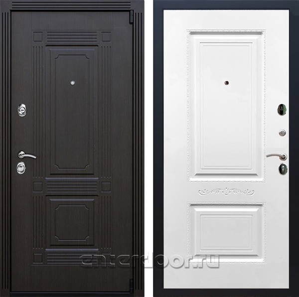 Входная дверь Армада Эстет 3к Смальта-04 (Венге / Белый матовый) - фото 102262