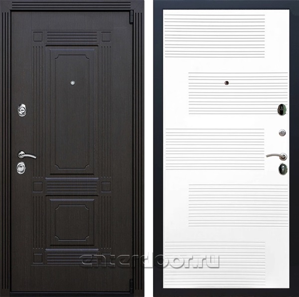Входная дверь Армада Эстет 3к ФЛ-185 (Венге / Белый матовый) - фото 102333