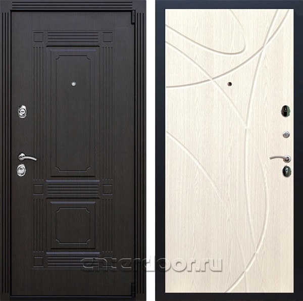 Входная дверь Армада Эстет 3к ФЛ-247 (Венге / Беленый дуб) - фото 102385