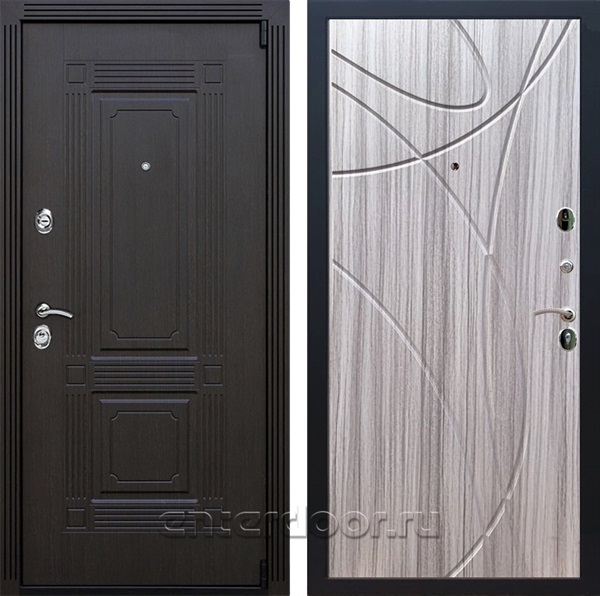 Входная дверь Армада Эстет 3к ФЛ-247 (Венге / Сандал серый) - фото 102395