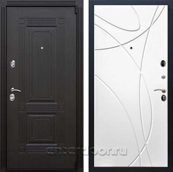 Входная дверь Армада Эстет 3к ФЛ-247 (Венге / Белый ясень) - фото 102405