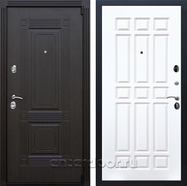 Входная дверь Армада Эстет 3к ФЛ-33 (Венге / Белый матовый) - фото 102516