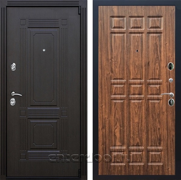 Входная дверь Армада Эстет 3к ФЛ-33 (Венге / Орех темный) - фото 102530