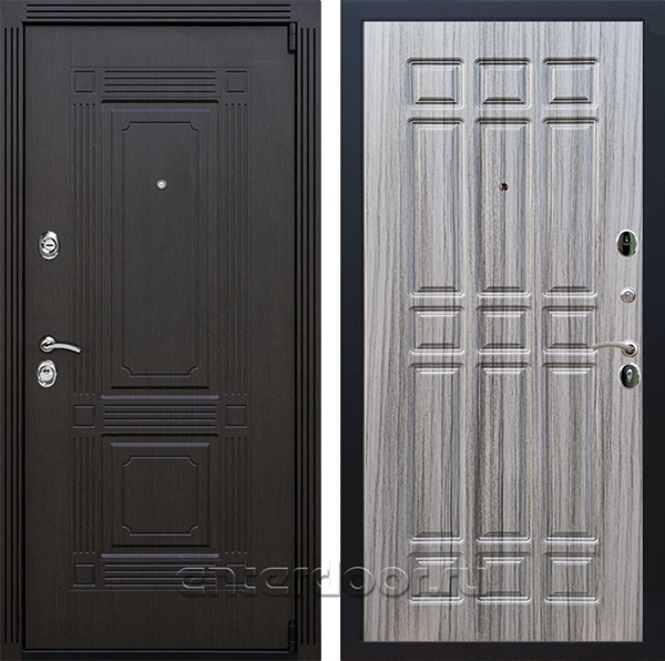 Входная дверь Армада Эстет 3к ФЛ-33 (Венге / Сандал серый) - фото 102540