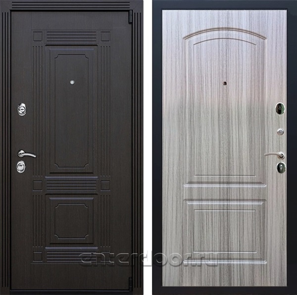 Входная дверь Армада Эстет 3к ФЛ-138 (Венге / Сандал серый) - фото 102566