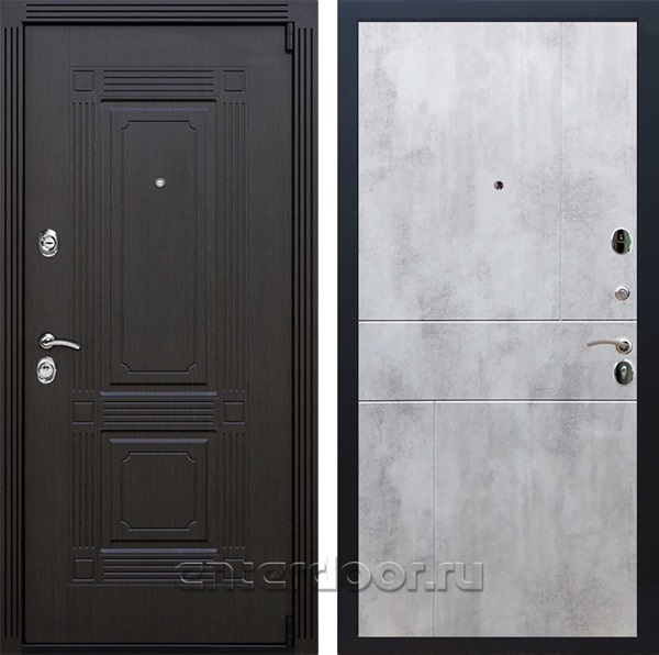 Входная дверь Армада Эстет 3к ФЛ-290 (Венге / Бетон светлый) - фото 102793