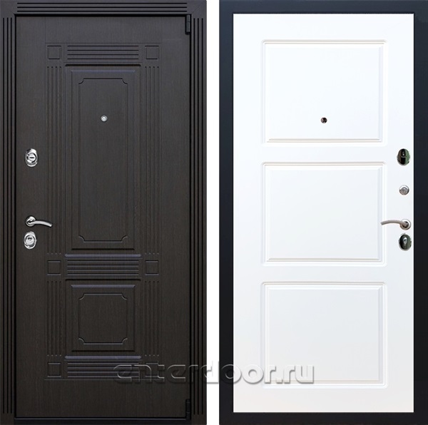 Входная дверь Армада Эстет 3к ФЛ-3 (Венге / Белый матовый) - фото 102801