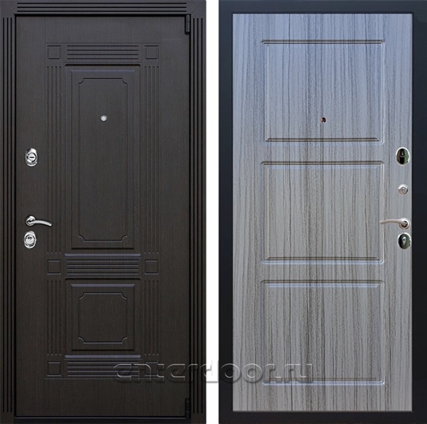 Входная дверь Армада Эстет 3к ФЛ-3 (Венге / Сандал серый) - фото 102810