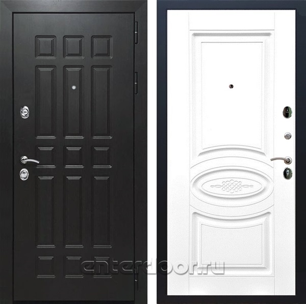 Входная дверь Армада Престиж ФЛ-33 ЧШ ФЛ-181 (Венге / Белый матовый) - фото 103409