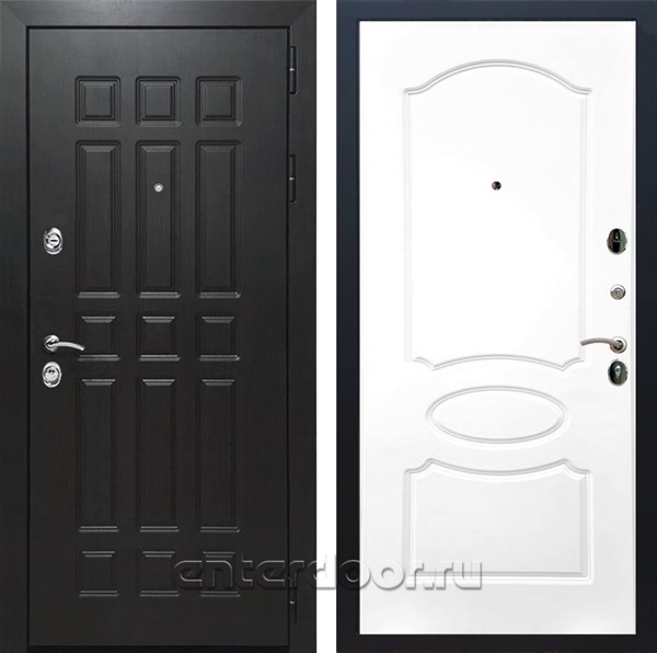 Входная дверь Армада Престиж ФЛ-33 ЧШ ФЛ-128 (Венге / Белый матовый) - фото 103551