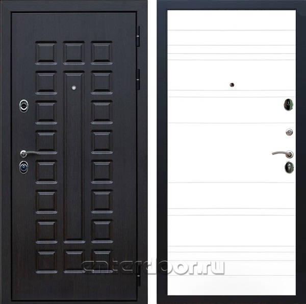 Входная металлическая дверь Армада Сенатор ФЛ-14 (Венге / Белый софт)