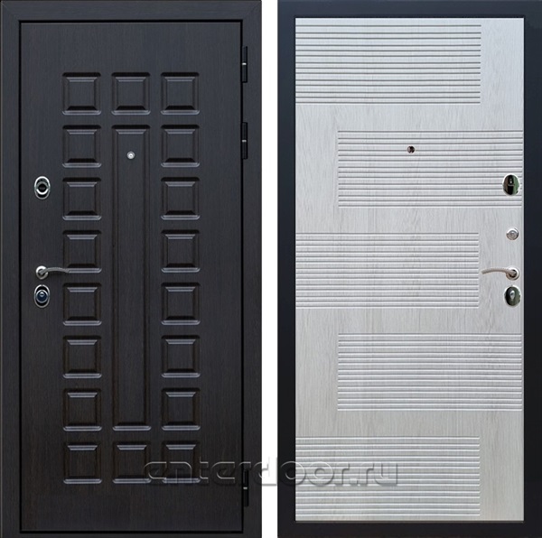 Входная металлическая дверь Армада Сенатор 3к ФЛ-185 (Венге / Лиственница беж)