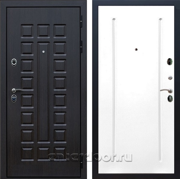 Входная металлическая дверь Армада Сенатор 3к ФЛ-68 (Венге / Белый матовый)
