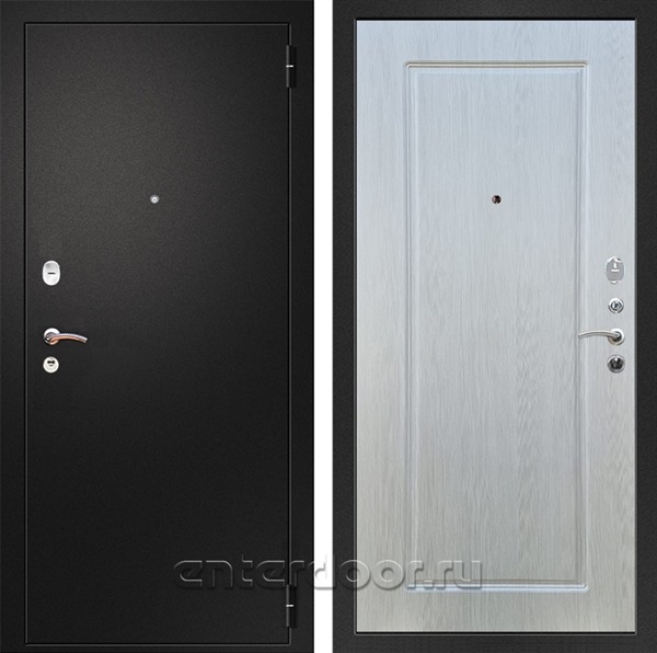 Входная металлическая дверь Армада Арсенал ФЛ-119 (Черный муар / Лиственница беж)