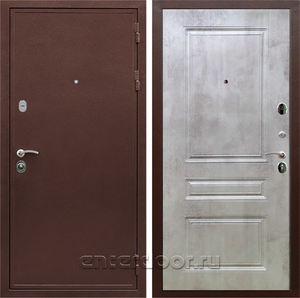 Входная дверь Армада Престиж сталь 3 мм ФЛ-243 (Медный антик / Бетон светлый) - фото 111631