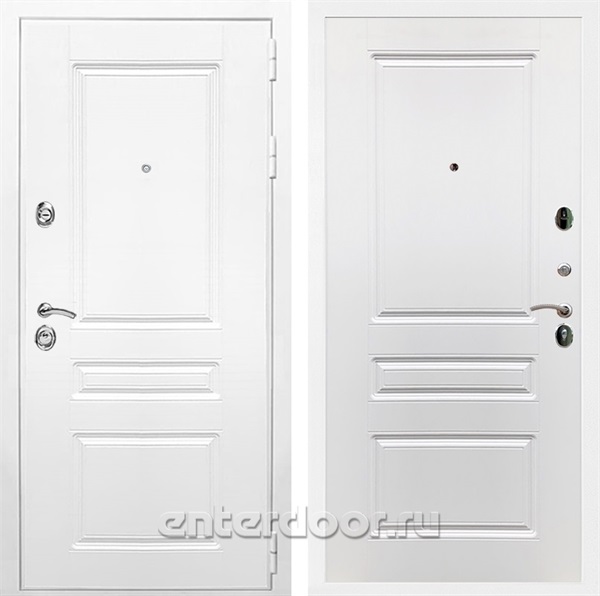 Входная металлическая дверь Армада Премиум Н ФЛ-243 (Белый / Белый)
