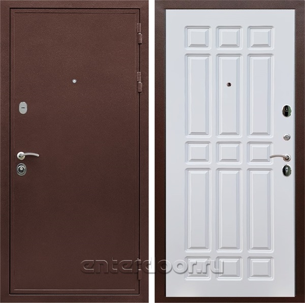 Входная дверь Армада Престиж сталь 3 мм ФЛ-33 (Медный антик / Белый ясень) - фото 111752