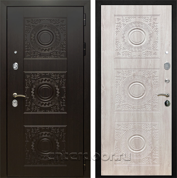 Входная металлическая дверь Армада Авангард (Венге / Сосна белая)