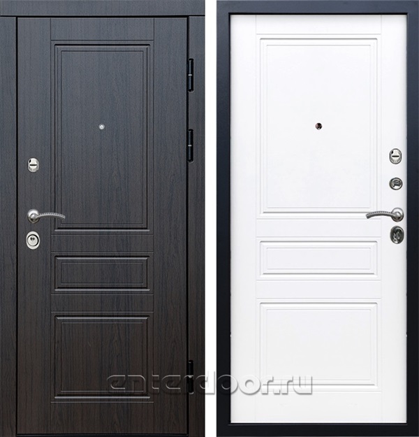 Входная дверь Престиж Классика 3к Классика (Венге / Белый матовый)