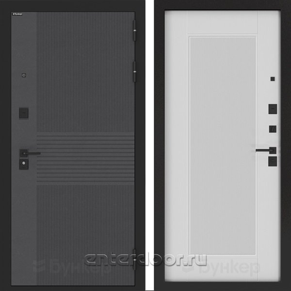 Входная дверь BN-05 панель Амстрод - Белый софт рельеф