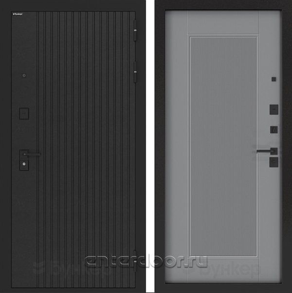 Входная дверь BN-06 панель Амстрод - Серый софт рельеф - фото 116182
