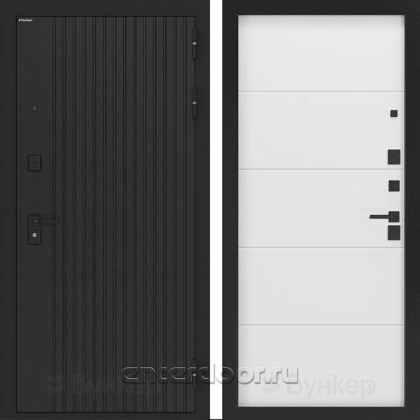 Входная дверь BN-06 панель ФЛ-649 - Белый софт