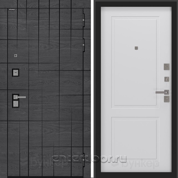 Входная дверь BN-09 панель ФЛ-609 - Белый софт