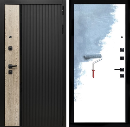 Входная дверь Престиж Стандарт - Под покраску для установки в квартиру 30687 - фото 140711