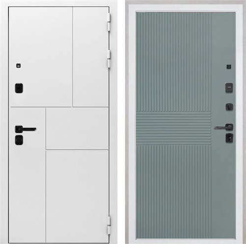 Входная дверь Спарта White панель ФЛ-326 Монолит Фреско для установки в квартиру 27737 - фото 142476