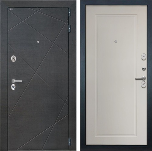 Входная дверь Сенатор Лучи ФЛ-642 (Венге распил кофе / Мэджик Сэнд светлый кофе) для установки в квартиру 16586 - фото 142504