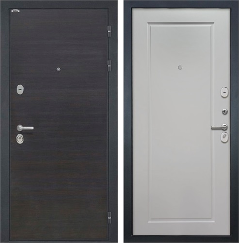 Входная дверь Сицилия ФЛ-642 (ЭкоВенге / Мэджик шифон белый) для установки в квартиру 4496 - фото 142628