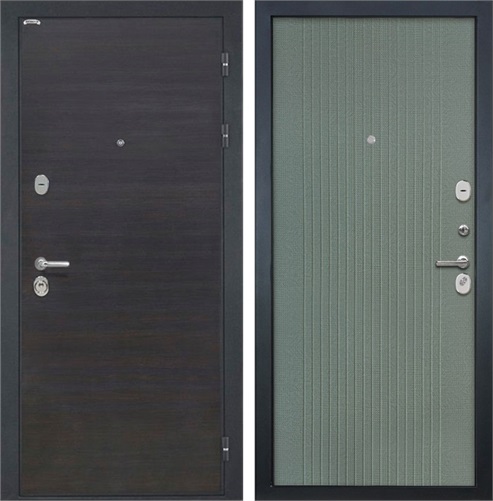 Входная дверь Сицилия ФЛ-295 (ЭкоВенге / Пазл грин) для установки в квартиру 4495 - фото 142629