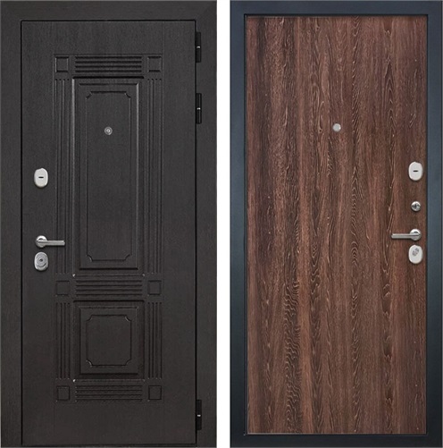 Входная дверь Италия Лучи-М (Венге / Дуб филадельфия коньяк) для установки в квартиру 4529 - фото 142733