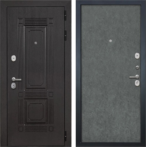 Входная дверь Италия (Венге / Штукатурка графит) для установки в квартиру 30901 - фото 142764