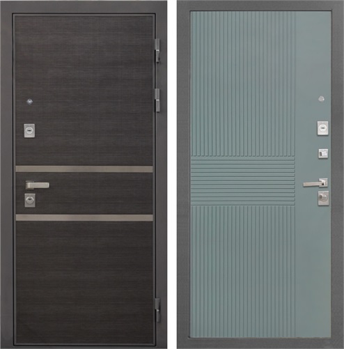 Входная дверь Неаполь ФЛ-326 (Лен Сильвер / Монолит Фреско) для установки в квартиру 4476 - фото 142797