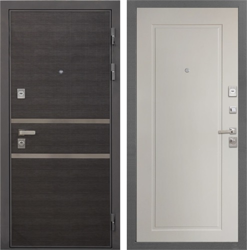 Входная дверь Неаполь ФЛ-642 (Лен Сильвер / Мэджик Сэнд светлый кофе) для установки в квартиру 4475 - фото 142798