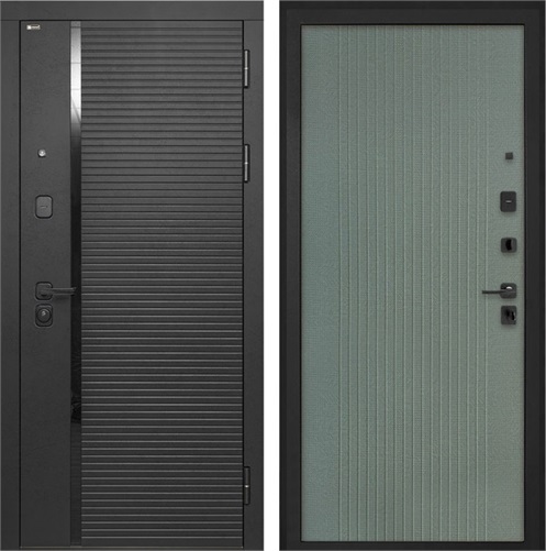 Входная дверь Форт ФЛ-295 Пазл грин для установки в квартиру 30919 - фото 142902
