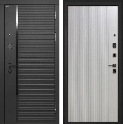 Входная дверь Форт ФЛ-566 Чесура светлая для установки в квартиру 30925 - фото 142930