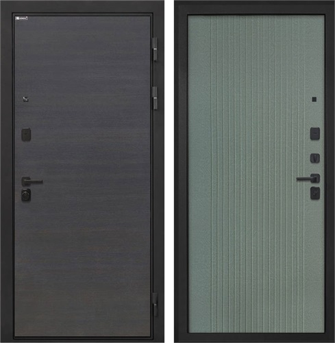 Входная дверь Профит Black ФЛ-295 (Эковенге / Пазл грин) для установки в квартиру 30951 - фото 143118