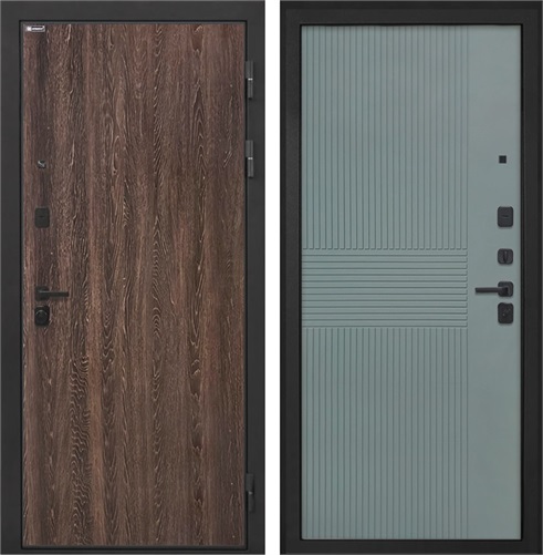 Входная дверь Профит Black ФЛ-326 (Дуб филадельфия коньяк / Монолит Фреско) для установки в квартиру 30977 - фото 143306