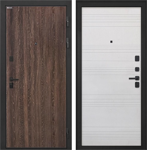 Входная дверь Профит Black ФЛ-316 (Дуб филадельфия коньяк / Белый ясень) для установки в квартиру 30985 - фото 143362