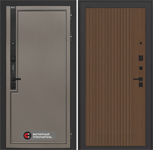 Входная дверь Лаб 1 Про - 29 Дуб кантри темный для установки в квартиру 31035 - фото 143719