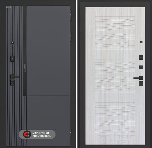 Входная дверь Лаб 2 Про - 06 Сандал белый для установки в квартиру 31156 - фото 144468