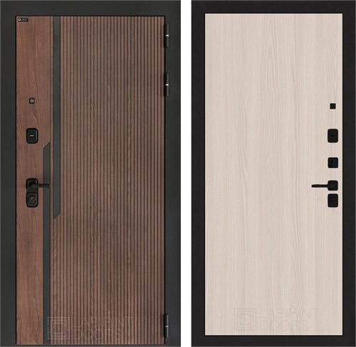 Входная дверь Кармина 05 - Ясень светлый для установки в квартиру 31165 - фото 144677